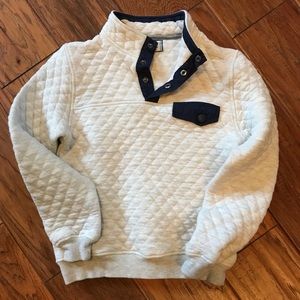Youth XXS properly tied quilted pullover